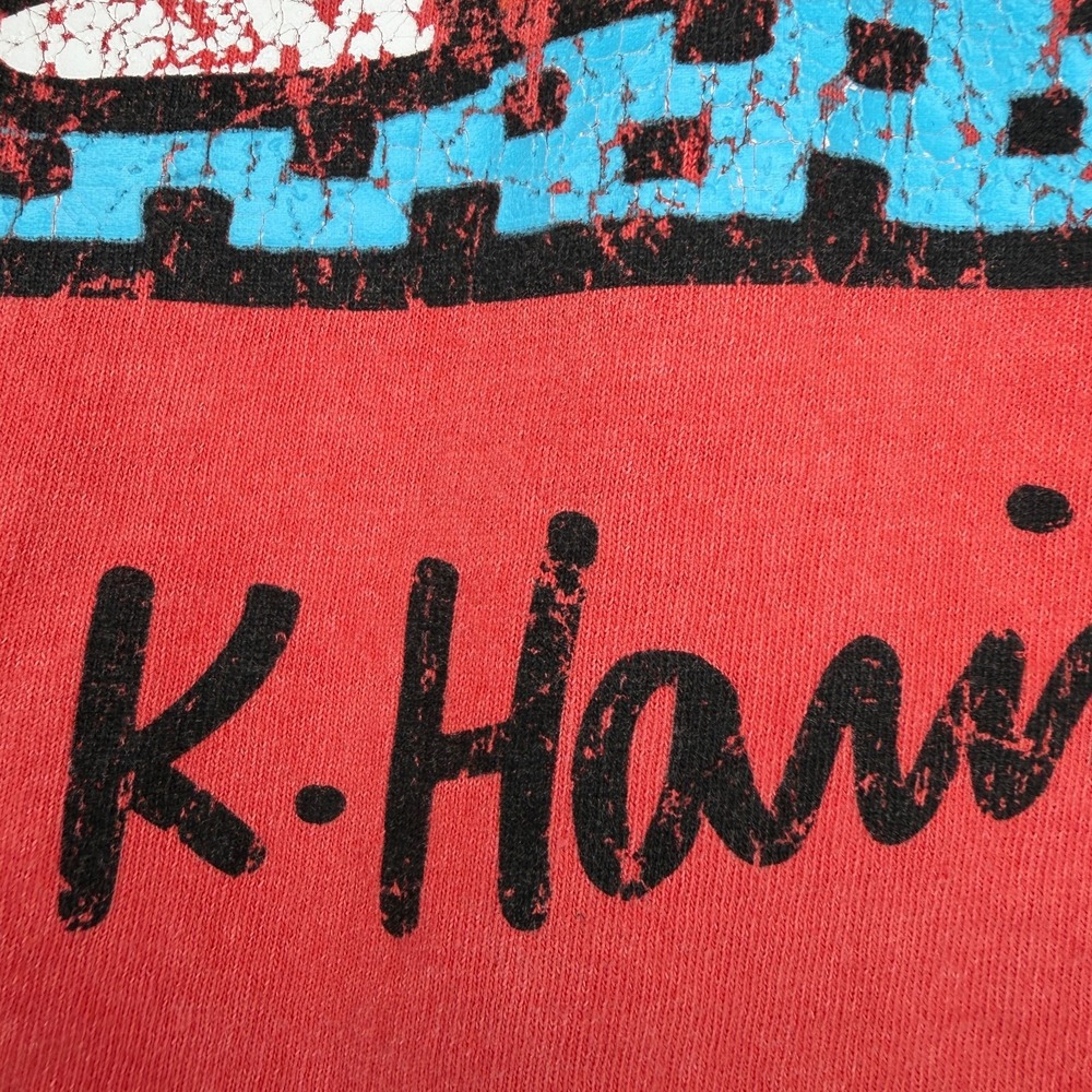 Keith Haring Rippie long sleeve graphic t shirt men's M Pop Art